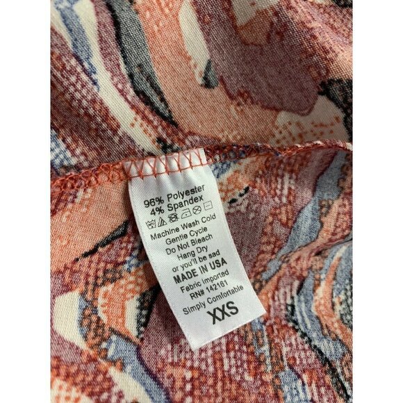 Lularoe XXS Carly Dress Hi Lo Stretchy Knit - Picture 9 of 9